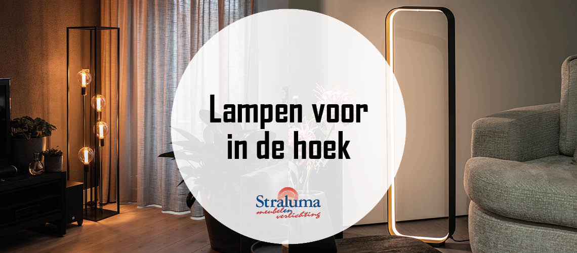Lampen voor in de hoek